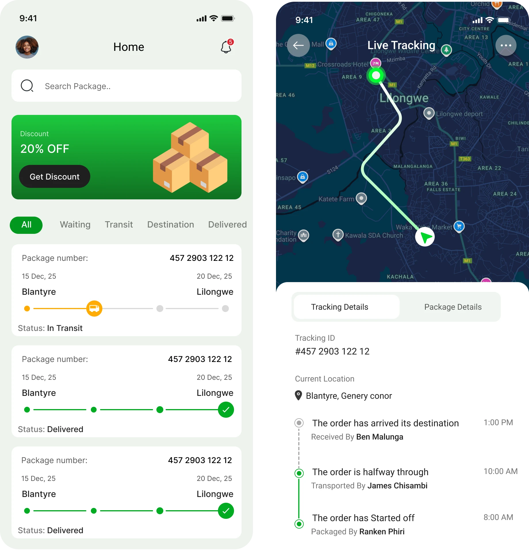 Courier App