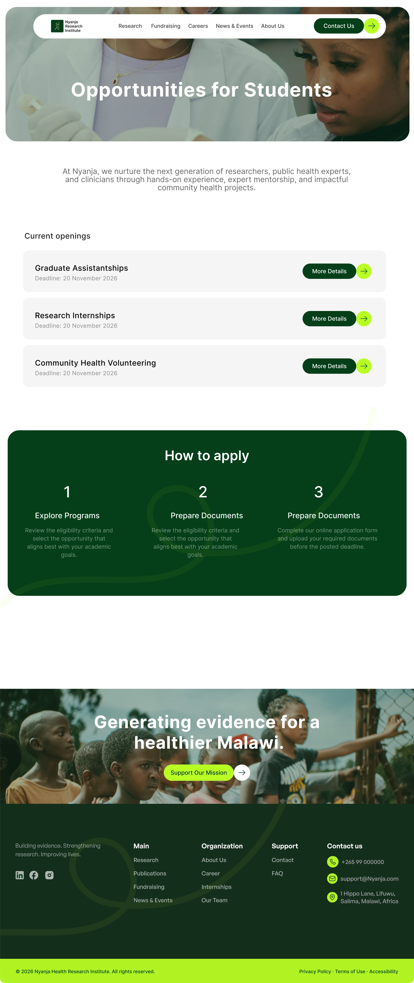 Track It Landing Page