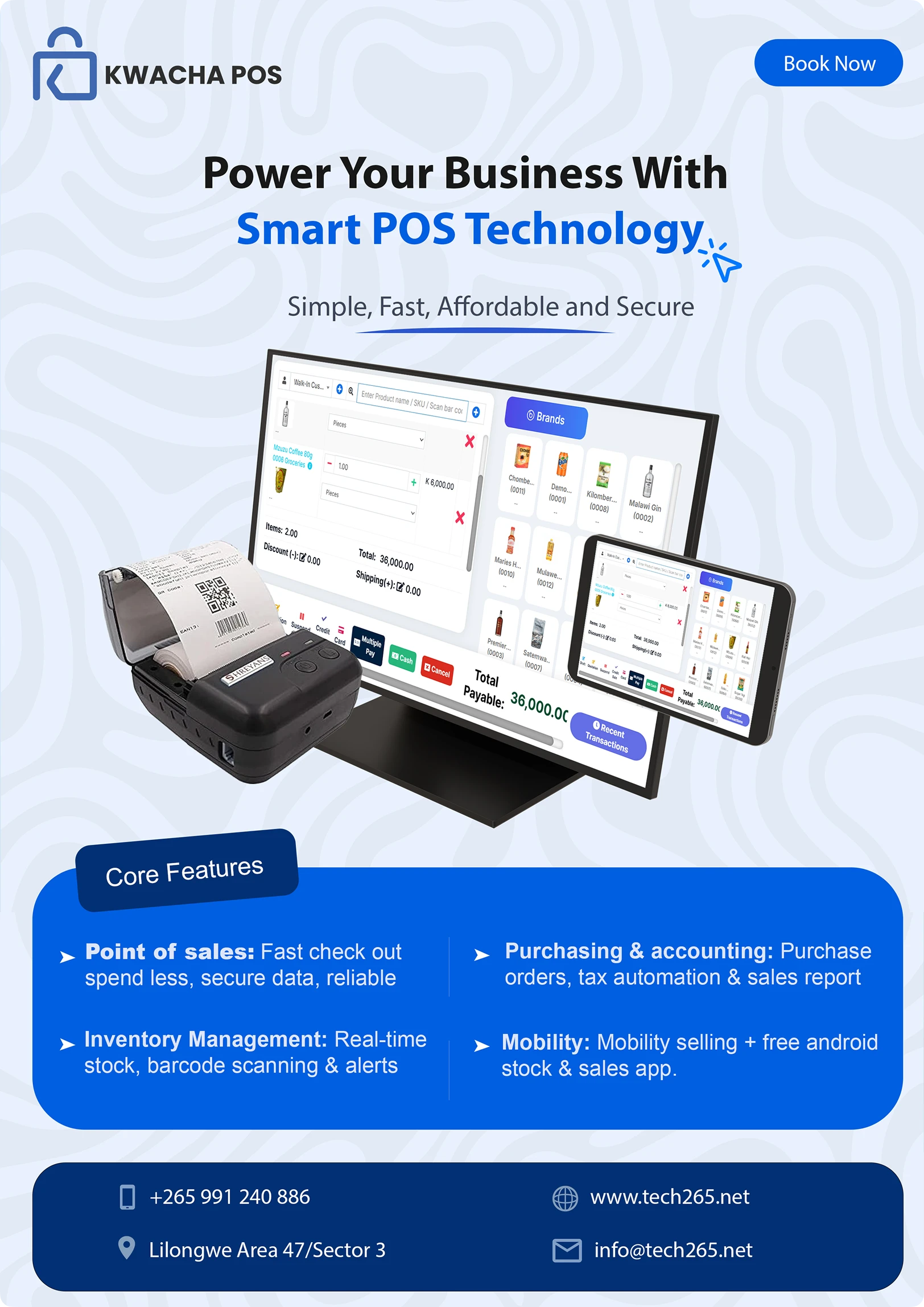 Kwacha POS poster