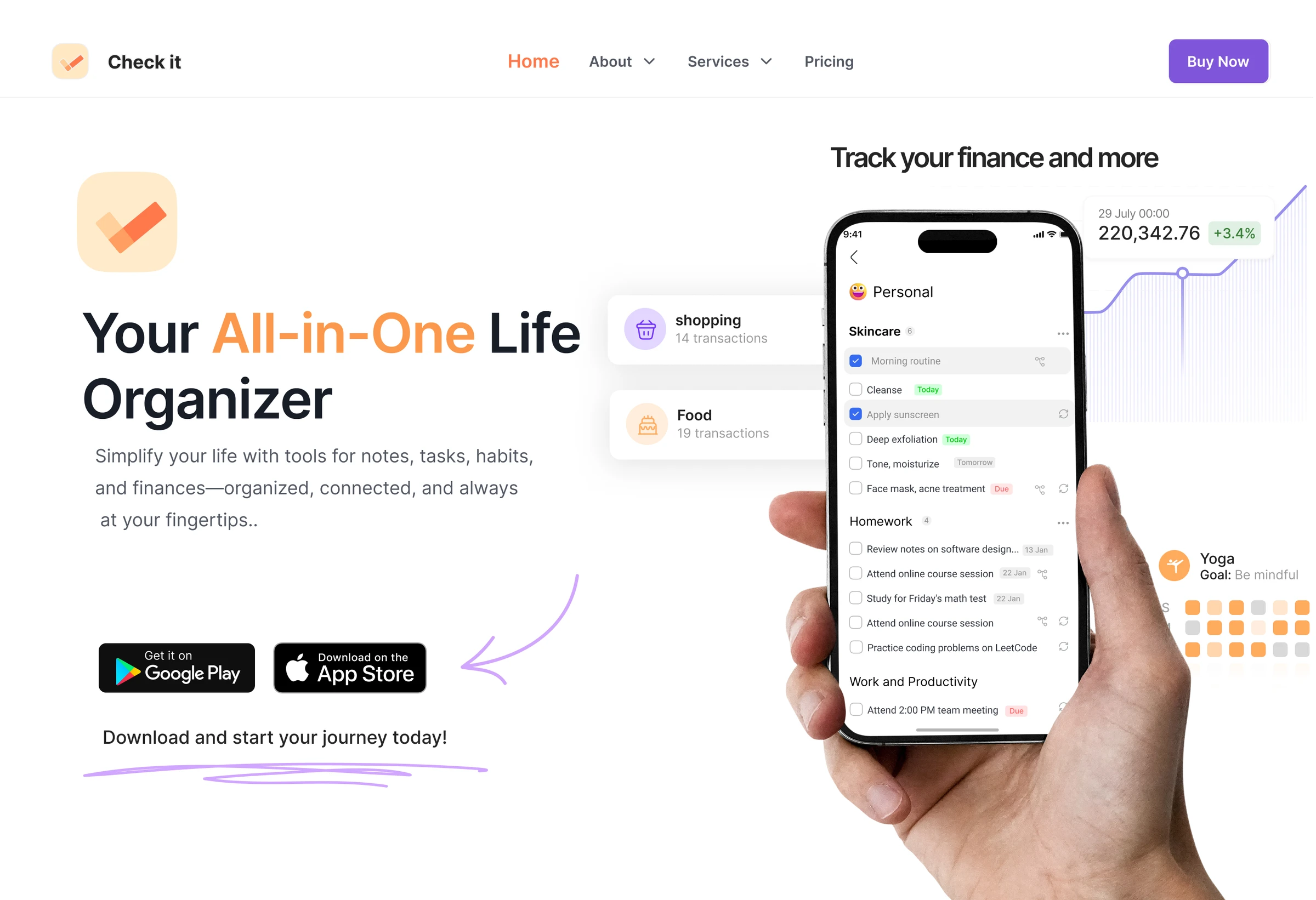 Track it Website